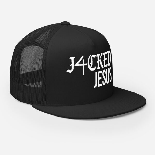 Jacked 4 Jesus | Unisex Trucker Cap - Image 4